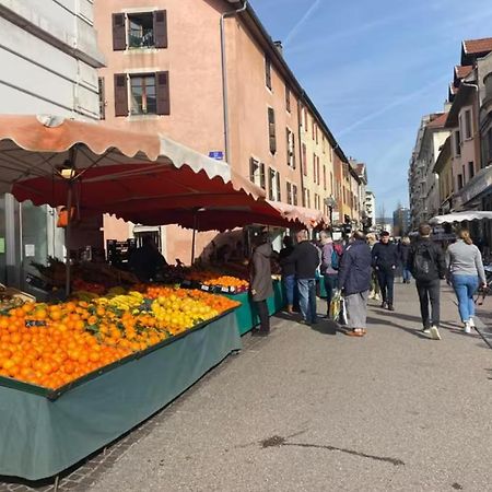 Le Jane : Centre Ville, Garage, Balcon Annecy Luaran gambar
