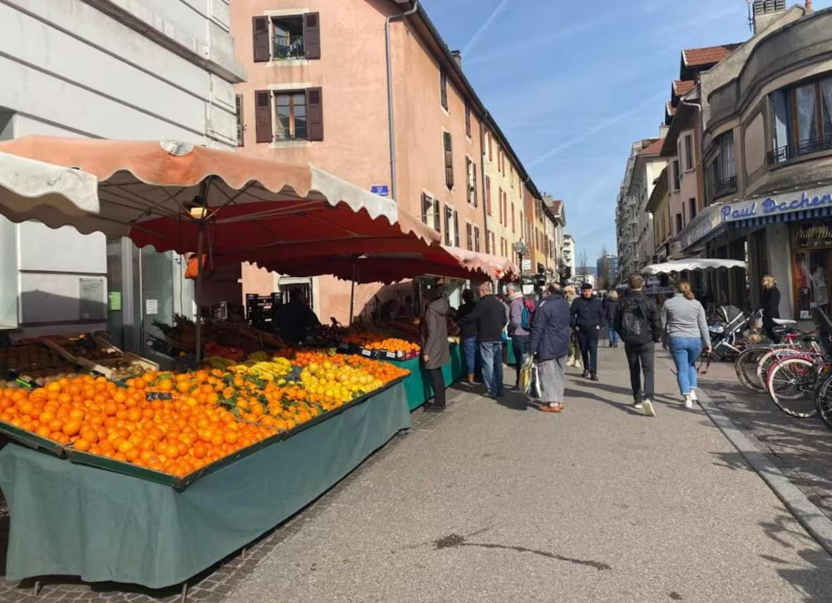 Le Jane : Centre Ville, Garage, Balcon Annecy Luaran gambar